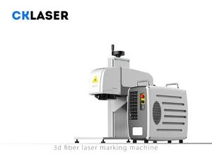 Meaisín Marcála Léasair Fiber Iniompartha 3D